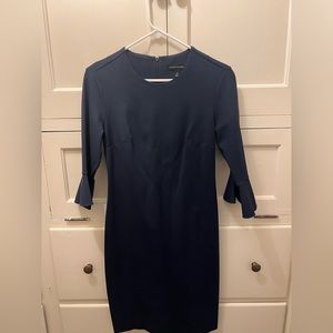 Banana Republic navy dress.